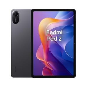 Xiaomi Redmi Pad 2 - Tablet De 11" 2.5k (Mediatek G100-Ultra, 4gb De Ram, 128gb De Rom, Wifi 5 + Bluetooth 5.3, Batería De 9000 Mah, Cargador No Incluido), Gris (Versión Es)