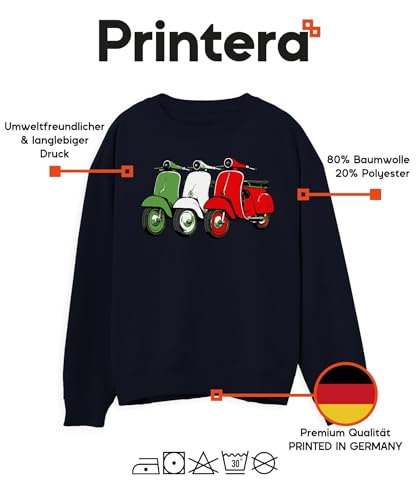 Pull drapeau Italie unisexe en maille douce confortable - 4