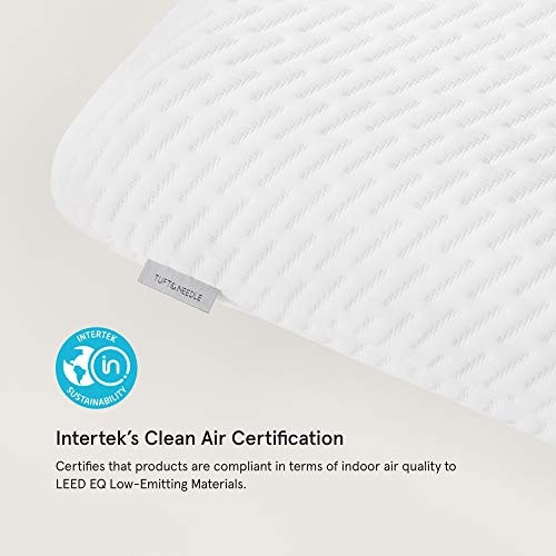 Tuft & Needle Premium Pillow, Standard Size With T&N Adaptive Foam, Sleeps Cooler & More Supportive Than Memory Foam Pillows, Certipur-Us And Greenguard Gold Certified, 3-Year True Warranty #TOP3