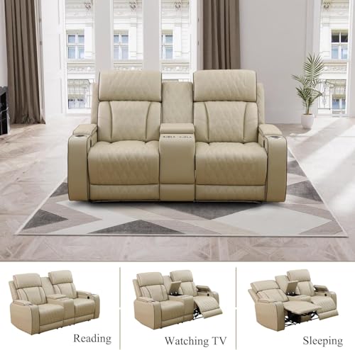 Electric recliner sofa set
