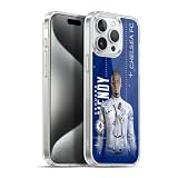 Head Case Designs Officially Licensed Chelsea Football Club Edouard Mendy 2021/22 First Team Gel Case [Military Grade Protection] Compatible with Apple iPhone 15 Pro Max and Compatible with MagSafe