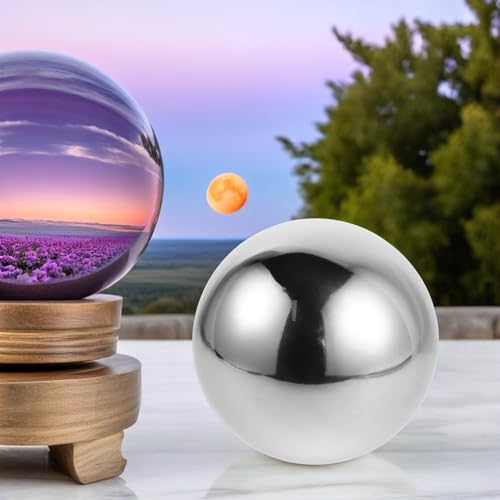 Esfera de jardín para exteriores VANZACK resistente al clima con efecto espejo 8