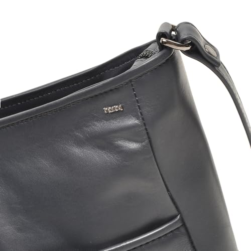 Sac à main mixte Berba Soft bleu marine grand compartiment