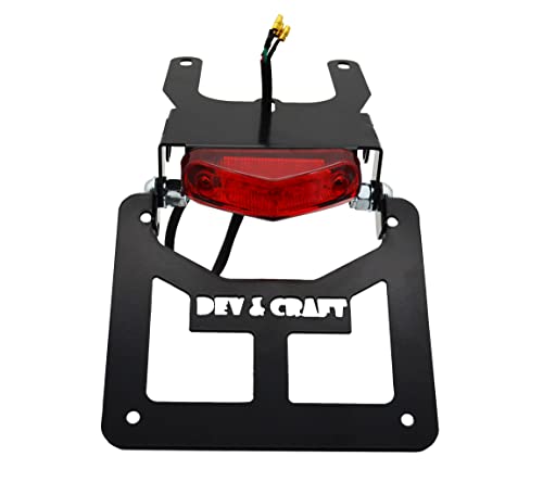Support de plaque pliable Beta RR moto Enduro inclinable avec feu arrière rouge