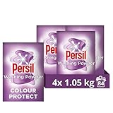 Persil Colour Protect Washing Powder keeps colours bright for outstanding stain removal in cold washes 84 washes (4x 1.05 kg)