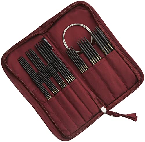 Lantern Moon - Lantern Moon Ajrak Rectangular Double Pointed Knitting Needles Empty Case - 1 Piece, Red, Brown, Un Taille - Image 4