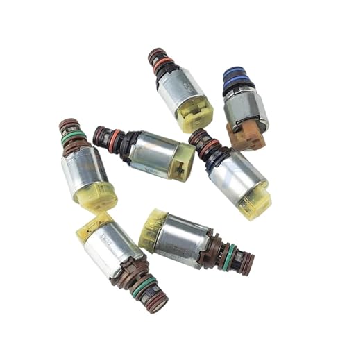 STPAT 7PCS 6R80 Transmission Valve Body Solenoid Kit Compatible For Ford Explorer Ranger Mustang Territory Transit Everest F-150