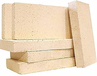 Coals 4 You 10 Vermiculite Villager Stove Fire Bricks 4.5" x 9" Multi Fuel Woodburner Logburner, 10vermbrick