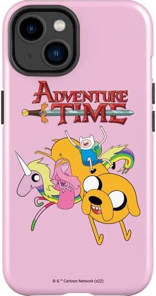 Skinit Impact Phone Case Compatible with iPhone 14 Plus - Officially Licensed Adult Swim Adventure Time Jake and Finn Design