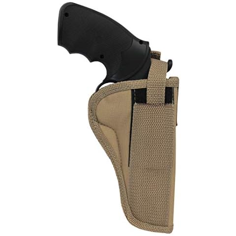 Barsony Desert Sand OWB Holster for Astra .38 .357 .41 Right Cover