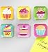 Cupcake Magnet Set 6 Magnets