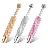 Matwsec 3 Pcs Piercing Ball Grabber Tool 4 Claw Piercing Assistant Pen Piercing Ball Gripper Jeweler's Pick Up Tools Gem Pearl Piercing Removal Tools for Tiny Objects IC Chips Electronic Components