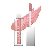 Swiss Beauty Plump-Up Wet lightweight Lip Gloss with High Shine Glossy Finish For Fuller and Plump Lips | Shade- Barely There, 2ml|