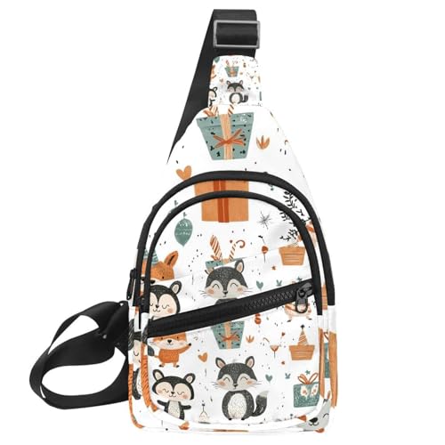 Mochila cruzada para viajes Honey Bee 3 de pecho y senderismo ligero