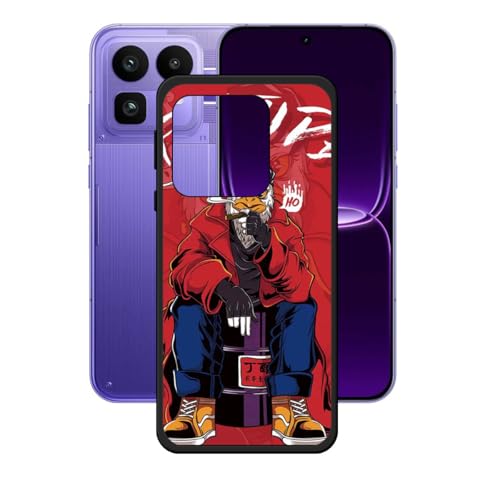 LCEHTOGYE �K�p Realme Neo8�p�P�[�X�A�K�p Realme Neo8 (6,78")�ƌ݊����̂��钴���^�u���b�N�\�t�gTPU�V���R���Q���P�[�X�ی�J�o�[- WZ14