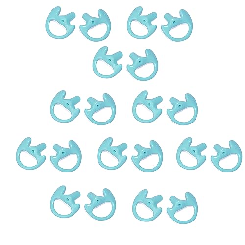 Bouchons d'oreille silicone rechange tube acoustique radio Motorola Kenwood