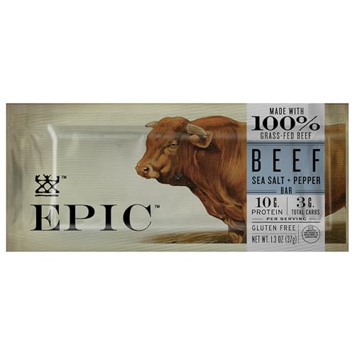Epic Provisions Beef Sea Salt & Pepper Bar, 1.3 Oz