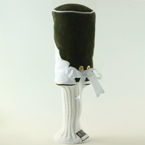 Driver Ladies Headcover - Green with Bow - By Kiki Golf
