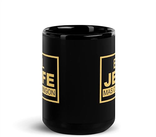 Miniatura 3 de Taza negra de El Jefe Mas Chingon, regalos para papá mexicano. Idea de regalos para papa. Taza El Papa Mas Chingon Del Universo. Tazas Para El Dia