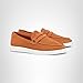 Lacoste Men's Cochet Loafer, Brown/White, 12