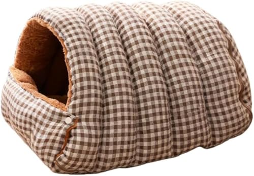 DRWG �h�[���^�y�b�g�n�E�X �~�p�ۉ��h�� �L�����p �ӂ�ӂ퍂���x�N�b�V���� �ې􂢉\ ���o�[�V�u�� �h�L�h�� ����~�� �����p�y�b�g�x�b�h (65*40*28cm,���F�̃`�F�b�N��)