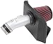 K&N Cold Air Intake Kit with Washable Air Filter: 2014-2018 Mazda 3, Mazda 6, 2.5L L4, Polished Metal Finish with Red Oiled Filter, 69-6032TS