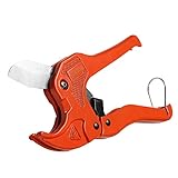 KSEIBI 141740 Ratcheting Plastic PVC Pipe Cutter 1-5/8-Inch Cut