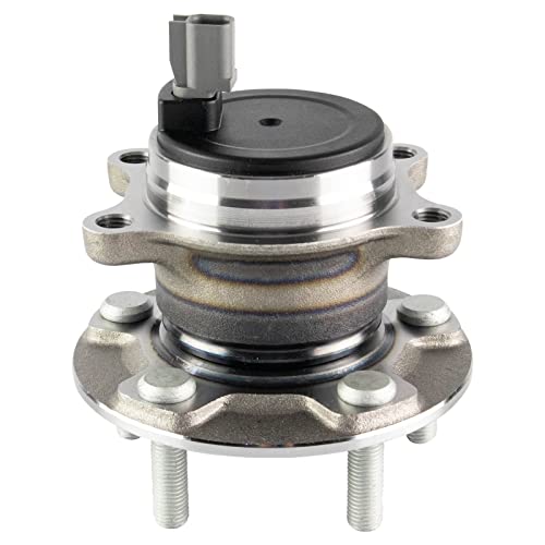Image of TRQ Rear Left and Right Wheel Bearing and Hub Assembly Set 2 Piece