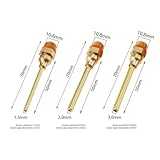 VGOL 3Pcs Hot Glue Gun Nozzles 3 Size 70 mm Copper Glue Gun Nozzle with Wrench Assortment Kit for Home Repairs DIY Craft Projects Brass - Image 4