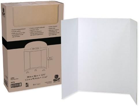 PAC3763 - Pacon Spotlight White Headers Corrugated Presentation Board image 5