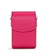 MegaGear Canon PowerShot SX740 HS, SX730 HS Leather Camera Case with Strap - Hot Pink