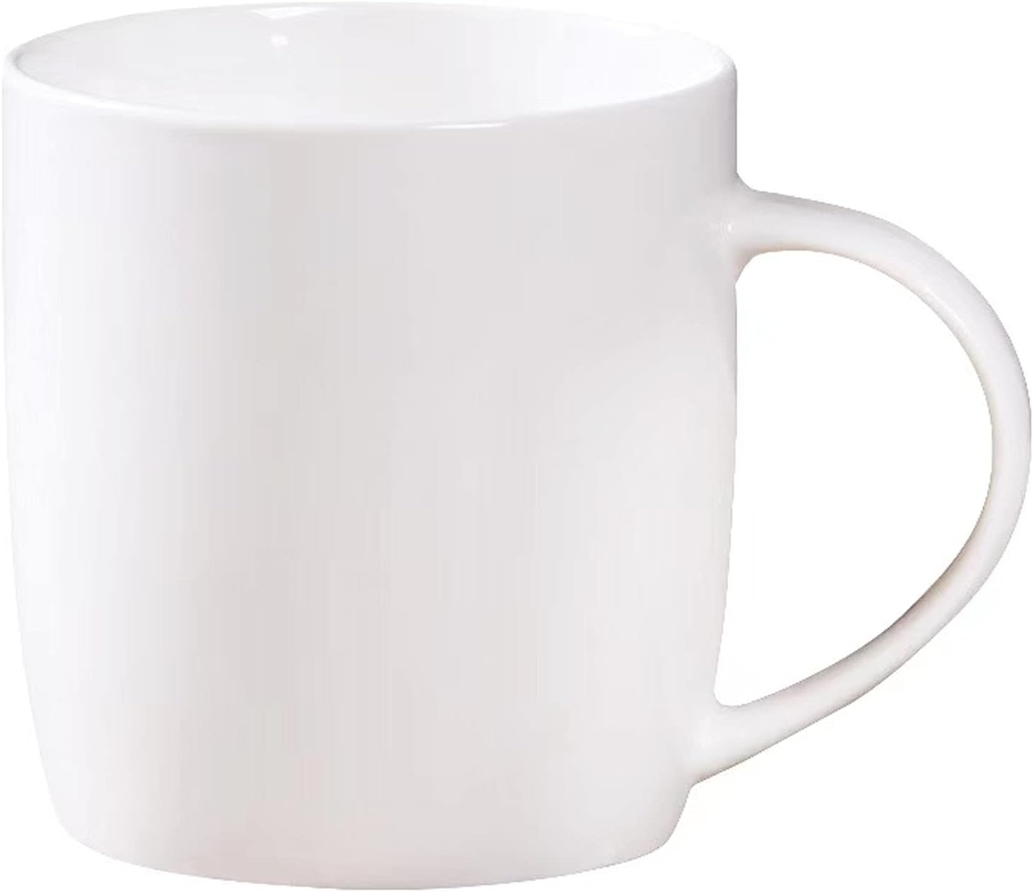 330ML 11.2OZ White Ceramics Mug for Coffee/Tea/Water/Latte