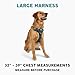 Embark Adventure Dog Harness, Reflective Trim No Pull Dog Harness for Large Dogs - Military Grade Nylon, Front Clip with Gel Lined Handle.