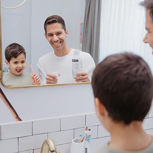 Suavinex, Mundwasser für Jungen und Mädchen ab 6 Jahren, verhindert Karies, schützt Zahnfleisch, alkoholfrei, glutenfrei, mit Fluor, CPC und gereinigtem Meerwasser, tägliche Verwendung – Bild 8