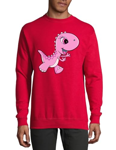 Pull en coton dinosaure violet idéal pour les journées d'école