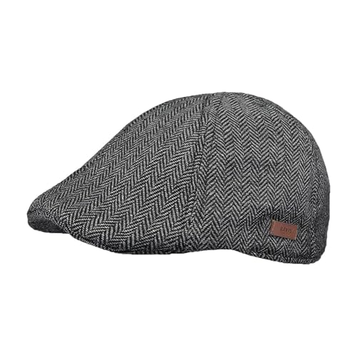 Barts Herren Mr. Mitchell Cap Baskenmütze, Schwarz (0001-BLACK 001J),...