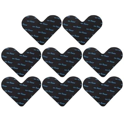 PartyKindom 8pcs, Wear-Resistant Carpet Nonslip Tape Rug Mat Sticky Tape Rug Pad Sticker Floor Tape for Carpet Stickers for All Types and Sizes of Rugs