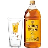 【セット買い】角瓶 2.7L [サントリー ウイスキー 日本] × ハイボールグラス（目安つき） [東洋佐々木ガラス 日本製 食洗機対応 400ml]