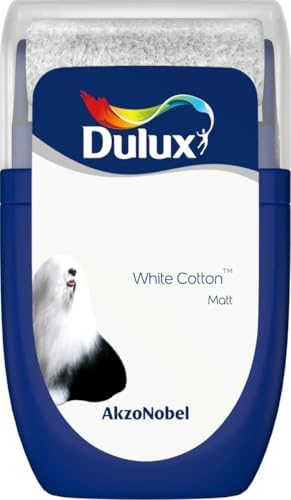 Dulux Walls & Ceilings Tester Paint, White Cotton, 30 ml - View 3