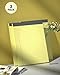 Legal Pads 8.5 x 11, 3 Pack Yellow Note Pads 8.5 x 11 Writing Pads Perforated Paper Tablets 8-1/2 x 11 Wide Ruled Legal Notepads Lined Pads of Paper Notepads Yellow Notebook 30 Sheets Per Notepad
