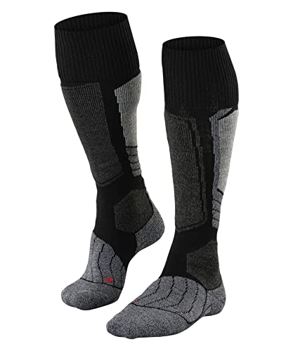 Image of FALKE Women's SK1 Comfort Ski Socks, Thick, Quick Dry, Merino Wool Silk, 1 Pair
