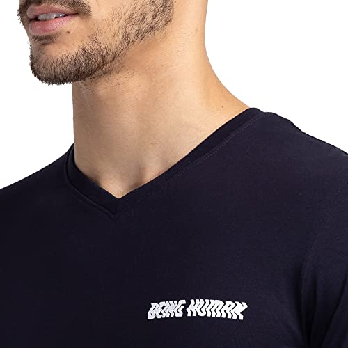 Image of Being Human Cactus Green Regular Fit Round Neck Men's T-Shirt Clothing