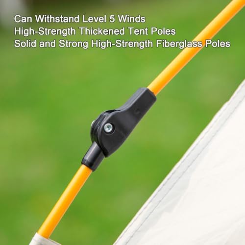 Carpa instantánea para camping 3-4 personas impermeable miniatura 4