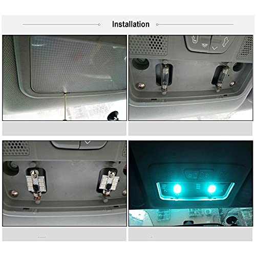 Bombillas LED Multicolor 578 RGB 42mm Pack 4 miniatura 4