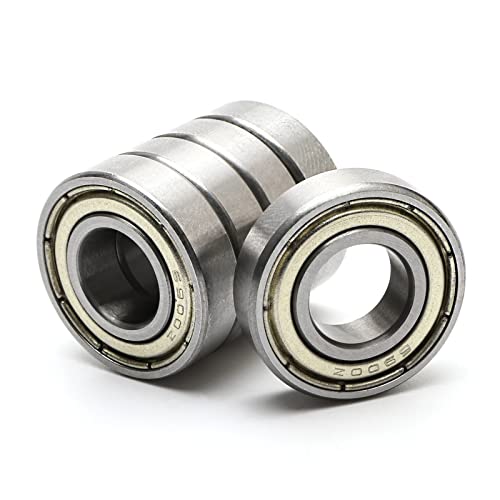 Newzoll 10X22X6Mm 6900Zz Metal Shielded Skateboard Ball Bearing Bearings 6900Z 5Pcs Skateboard Bearings #TOP5