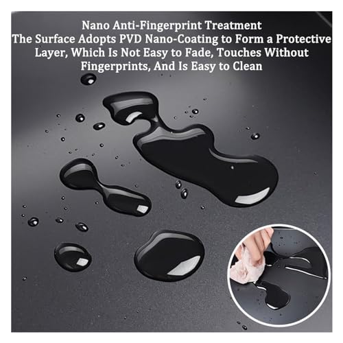 Niche de douche en acier inoxydable noir mat encastrable 30cm