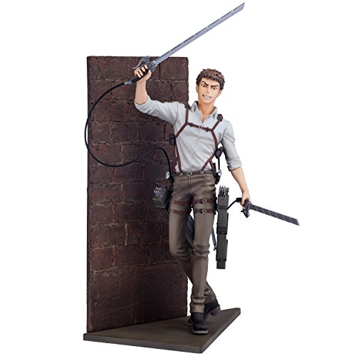 mensHdge technical statue No.31 ジャン・キルシュタイン 調査兵団Ver. ノンスケール PVC&ABS製 塗装済み 完成品フィギュア
