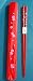 Tanaka Hashiten Chopsticks with Box, 22.5cm, Red