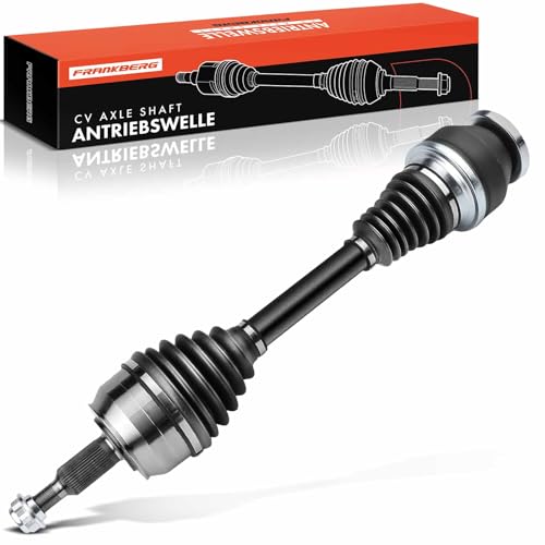 Frankberg Joint Kit Drive Shaft CV Joint Kit Front Axle Left Mitout ABS Ring Compatible with M.u.l.t.i.v.a.n V 7EF 7EM 7EN 7HF 7HM 7HN Replace# 7E0407271AC