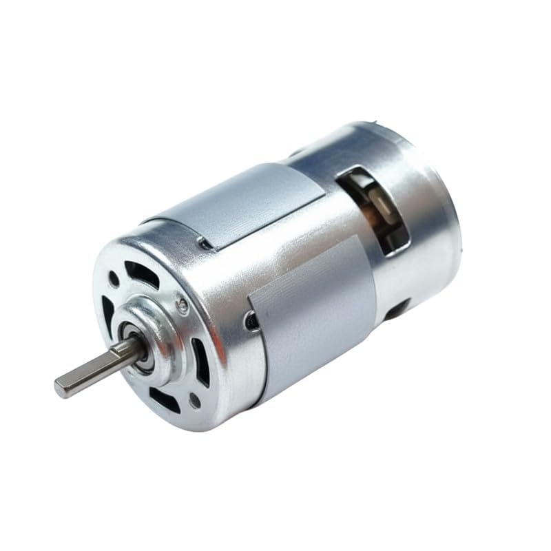 775 DC Motor D Shaft (D-Cut) High Torque 12V–24V Heavy Duty Motor for DIY Projects, Robotics, Drilling, Cutting & Industrial Applications
